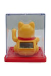 JaponyaDünyadan HediyelerDNY-HDY4526S4KRM04Keskin Hediyelik Eşya Ve TekstilManeki Neko El Sallayan Mini Şans Kedisi Krem Solar Güneş Enerjili 5x5cm S4KRM04