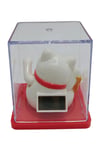 JaponyaDünyadan HediyelerDNY-HDY4527Y5BYZ05Keskin Hediyelik Eşya Ve TekstilManeki Neko El Sallayan Mini Şans Kedisi Beyaz Solar Güneş Enerjili 5x5cm Y5BYZ05