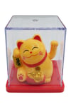 JaponyaDünyadan HediyelerDNY-HDY4527Y8KRM08Keskin Hediyelik Eşya Ve TekstilManeki Neko El Sallayan Mini Şans Kedisi Krem Solar Güneş Enerjili 5x5cm Y8KRM08