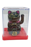 JaponyaDünyadan HediyelerDNY-HDYDGNF10SYH10Keskin Hediyelik Eşya Ve TekstilManeki Neko El Sallayan Mini Şans Kedisi Siyah Solar Güneş Enerjili 5x5cm F10SYH10