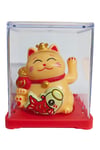JaponyaDünyadan HediyelerDNY-HDYDGNF11KRM11Keskin Hediyelik Eşya Ve TekstilManeki Neko El Sallayan Mini Şans Kedisi Krem Solar Güneş Enerjili 5x5cm F11KRM11