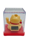 JaponyaDünyadan HediyelerDNY-HDYDGNF11KRM11Keskin Hediyelik Eşya Ve TekstilManeki Neko El Sallayan Mini Şans Kedisi Krem Solar Güneş Enerjili 5x5cm F11KRM11