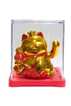 JaponyaDünyadan HediyelerDNY-HDYDGNF9GLD09Keskin Hediyelik Eşya Ve TekstilManeki Neko El Sallayan Mini Şans Kedisi Gold Solar Güneş Enerjili 5x5cm F9GLD09