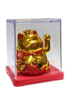 JaponyaDünyadan HediyelerDNY-HDYDGNF9GLD09Keskin Hediyelik Eşya Ve TekstilManeki Neko El Sallayan Mini Şans Kedisi Gold Solar Güneş Enerjili 5x5cm F9GLD09