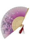 JaponyaDünyadan HediyelerDNY-HDYJPNYLPZ07Keskin Hediyelik Eşya Ve TekstilJapon Bambu Kumaş Yelpaze Çanta Boy Stant Hediyeli No.141