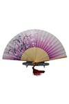 JaponyaDünyadan HediyelerDNY-HDYJPNYLPZ07Keskin Hediyelik Eşya Ve TekstilJapon Bambu Kumaş Yelpaze Çanta Boy Stant Hediyeli No.141