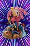 JaponyaDünyadan HediyelerDNY-HDYKSK5317Keskin Hediyelik Eşya Ve TekstilAnime One Piece Luffy & Donquixote Figürü Alk5317 21cm