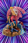 JaponyaDünyadan HediyelerDNY-HDYKSK5317Keskin Hediyelik Eşya Ve TekstilAnime One Piece Luffy & Donquixote Figürü Alk5317 21cm