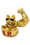 JaponyaDünyadan HediyelerDNY-HDYKSKALK2277Keskin Hediyelik Eşya Ve TekstilJapon Maneki Neko Şanslı Kedi Figürü Reçine No.4 30x30cm