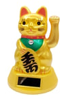 JaponyaDünyadan HediyelerDNY-HDYMANK110Keskin Hediyelik Eşya Ve TekstilManeki Neko Gold El Sallayan Şans Kedisi Büyük Solar Güneş Enerjili