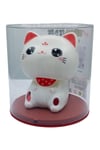 JaponyaDünyadan HediyelerDNY-HDYMANK120Keskin Hediyelik Eşya Ve TekstilManeki Neko Beyaz Kafa Sallayan Şans Kedisi Büyük Solar Güneş Enerjili