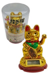 JaponyaDünyadan HediyelerDNY-HDYNEKO2931ALTKeskin Hediyelik Eşya Ve TekstilManeki Neko El Sallayan Şans Kedisi Gold Solar Güneş Enerjili 6x10cm NO7ALT