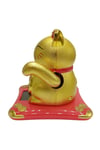 JaponyaDünyadan HediyelerDNY-HDYNEKO4524GLDKeskin Hediyelik Eşya Ve TekstilManeki Neko El Sallayan Şans Kedisi Gold Solar Güneş Enerjili 10x10cm NO5GLD