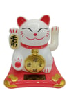JaponyaDünyadan HediyelerDNY-HDYNEKO4523B01Keskin Hediyelik Eşya Ve TekstilManeki Neko El Sallayan Şans Kedisi Beyaz Solar Güneş Enerjili 10x10cm NO4B01
