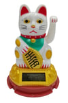 JaponyaDünyadan HediyelerDNY-HDYNEKO4520GBKeskin Hediyelik Eşya Ve TekstilManeki Neko El Sallayan Şans Kedisi Beyaz Solar Güneş Enerjili 6x10cm NO6GB