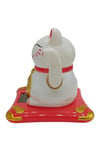 JaponyaDünyadan HediyelerDNY-HDYNEKO4523B01Keskin Hediyelik Eşya Ve TekstilManeki Neko El Sallayan Şans Kedisi Beyaz Solar Güneş Enerjili 10x10cm NO4B01