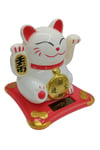 JaponyaDünyadan HediyelerDNY-HDYNEKO4523B01Keskin Hediyelik Eşya Ve TekstilManeki Neko El Sallayan Şans Kedisi Beyaz Solar Güneş Enerjili 10x10cm NO4B01