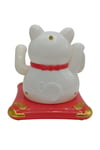JaponyaDünyadan HediyelerDNY-HDYNEKO4523B01Keskin Hediyelik Eşya Ve TekstilManeki Neko El Sallayan Şans Kedisi Beyaz Solar Güneş Enerjili 10x10cm NO4B01