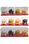 JaponyaDünyadan HediyelerDNY-HDYNEKO4SET02Keskin Hediyelik Eşya Ve TekstilDörtlü Maneki Neko El Sallayan Şans Kedisi Güneş Enerjili Set NO05HDY