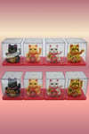 JaponyaDünyadan HediyelerDNY-HDYNEKO4SET01Keskin Hediyelik Eşya Ve TekstilDörtlü Maneki Neko El Sallayan Şans Kedisi Güneş Enerjili Set NO04SNS