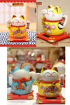 JaponyaDünyadan HediyelerDNY-HDYZMRT02SKeskin Hediyelik Eşya Ve TekstilSeramik Maneki Neko Sarı Güneş Enerjili Şans Kedisi 12cm No.2