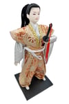 JaponyaDünyadan HediyelerDNY-HDYZMTSMRY03Keskin Hediyelik Eşya Ve TekstilGeleneksel Japon Yakuza Ninja Bebek Kabuki Biblo 30 cm No.3