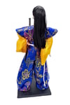 JaponyaDünyadan HediyelerDNY-HDYZMTSMRY01Keskin Hediyelik Eşya Ve TekstilGeleneksel Japon Yakuza Ninja Bebek Kabuki Biblo 30 cm No.1