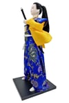 JaponyaDünyadan HediyelerDNY-HDYZMTSMRY01Keskin Hediyelik Eşya Ve TekstilGeleneksel Japon Yakuza Ninja Bebek Kabuki Biblo 30 cm No.1
