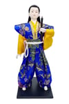 JaponyaDünyadan HediyelerDNY-HDYZMTSMRY01Keskin Hediyelik Eşya Ve TekstilGeleneksel Japon Yakuza Ninja Bebek Kabuki Biblo 30 cm No.1