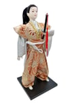 JaponyaDünyadan HediyelerDNY-HDYZMTSMRY03Keskin Hediyelik Eşya Ve TekstilGeleneksel Japon Yakuza Ninja Bebek Kabuki Biblo 30 cm No.3