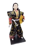 JaponyaDünyadan HediyelerDNY-HDYZMTSMRY02Keskin Hediyelik Eşya Ve TekstilGeleneksel Japon Yakuza Ninja Bebek Kabuki Biblo 30 cm No.2