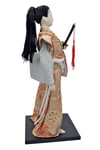 JaponyaDünyadan HediyelerDNY-HDYZMTSMRY03Keskin Hediyelik Eşya Ve TekstilGeleneksel Japon Yakuza Ninja Bebek Kabuki Biblo 30 cm No.3