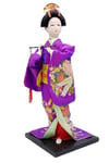 JaponyaDünyadan HediyelerDNY-HDZMRT03Keskin Hediyelik Eşya Ve TekstilJapon Kimonolu Geyşa Bebek Biblo 30 cm No.3