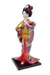 JaponyaDünyadan HediyelerDNY-HDZMRT04Keskin Hediyelik Eşya Ve TekstilJapon Kimonolu Geyşa Bebek Biblo 30 cm No.4