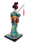 JaponyaDünyadan HediyelerDNY-HDZMRT06Keskin Hediyelik Eşya Ve TekstilJapon Kimonolu Geyşa Bebek Biblo 30 cm No.6