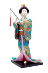 JaponyaDünyadan HediyelerDNY-HDZMRT06Keskin Hediyelik Eşya Ve TekstilJapon Kimonolu Geyşa Bebek Biblo 30 cm No.6