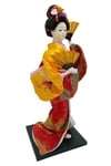 JaponyaDünyadan HediyelerDNY-HDZMRT07Keskin Hediyelik Eşya Ve TekstilJapon Kimonolu Geyşa Bebek Biblo 30 cm No.7