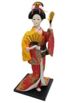 JaponyaDünyadan HediyelerDNY-HDZMRT07Keskin Hediyelik Eşya Ve TekstilJapon Kimonolu Geyşa Bebek Biblo 30 cm No.7