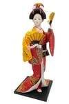 JaponyaDünyadan HediyelerDNY-HDZMRT07Keskin Hediyelik Eşya Ve TekstilJapon Kimonolu Geyşa Bebek Biblo 30 cm No.7