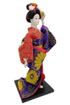 JaponyaDünyadan HediyelerDNY-HDZMRT09Keskin Hediyelik Eşya Ve TekstilJapon Kimonolu Geyşa Bebek Biblo 30 cm No.9