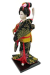 JaponyaDünyadan HediyelerDNY-HDZMRT10Keskin Hediyelik Eşya Ve TekstilJapon Kimonolu Geyşa Bebek Biblo 30 cm No.10