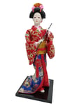 JaponyaDünyadan HediyelerDNY-HDZMRT11Keskin Hediyelik Eşya Ve TekstilJapon Kimonolu Geyşa Bebek Biblo 30 cm No.11