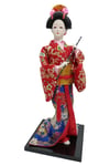 JaponyaDünyadan HediyelerDNY-HDZMRT11Keskin Hediyelik Eşya Ve TekstilJapon Kimonolu Geyşa Bebek Biblo 30 cm No.11