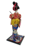 JaponyaDünyadan HediyelerDNY-HDZMRT11Keskin Hediyelik Eşya Ve TekstilJapon Kimonolu Geyşa Bebek Biblo 30 cm No.11