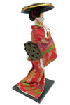 JaponyaDünyadan HediyelerDNY-HDZMRT12Keskin Hediyelik Eşya Ve TekstilJapon Kimonolu Geyşa Bebek Biblo 30 cm No.12