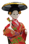 JaponyaDünyadan HediyelerDNY-HDZMRT12Keskin Hediyelik Eşya Ve TekstilJapon Kimonolu Geyşa Bebek Biblo 30 cm No.12