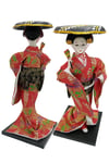 JaponyaDünyadan HediyelerDNY-HDZMRT12Keskin Hediyelik Eşya Ve TekstilJapon Kimonolu Geyşa Bebek Biblo 30 cm No.12