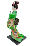 JaponyaDünyadan HediyelerDNY-HDZMRT13Keskin Hediyelik Eşya Ve TekstilJapon Kimonolu Geyşa Bebek Biblo 30 cm No.13