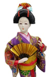 JaponyaDünyadan HediyelerDNY-HDZMRT14Keskin Hediyelik Eşya Ve TekstilJapon Kimonolu Geyşa Bebek Biblo 30 cm No.14