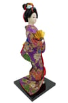 JaponyaDünyadan HediyelerDNY-HDZMRT14Keskin Hediyelik Eşya Ve TekstilJapon Kimonolu Geyşa Bebek Biblo 30 cm No.14